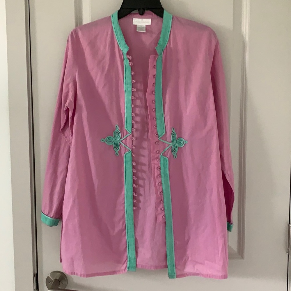 SOFT SURROUNDINGS OPEN TUNIC/COVER-UP
